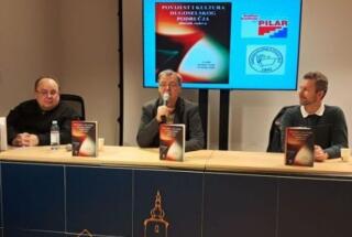 Prof. dr. sc. Željko Holjevac i dr. sc. Danijel Vojak sudjelovali na predstavljanju zbornika Povijest i kultura dugoselskog područja; Dugo Selo, 16. 10. 2026.